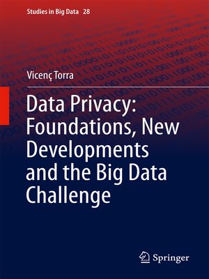 cover image of Data Privacy